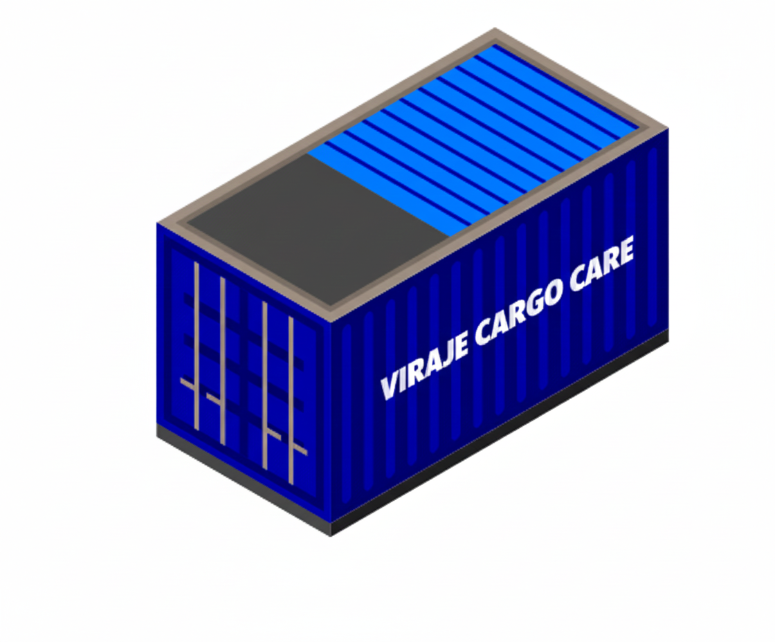 20' Open Top Container